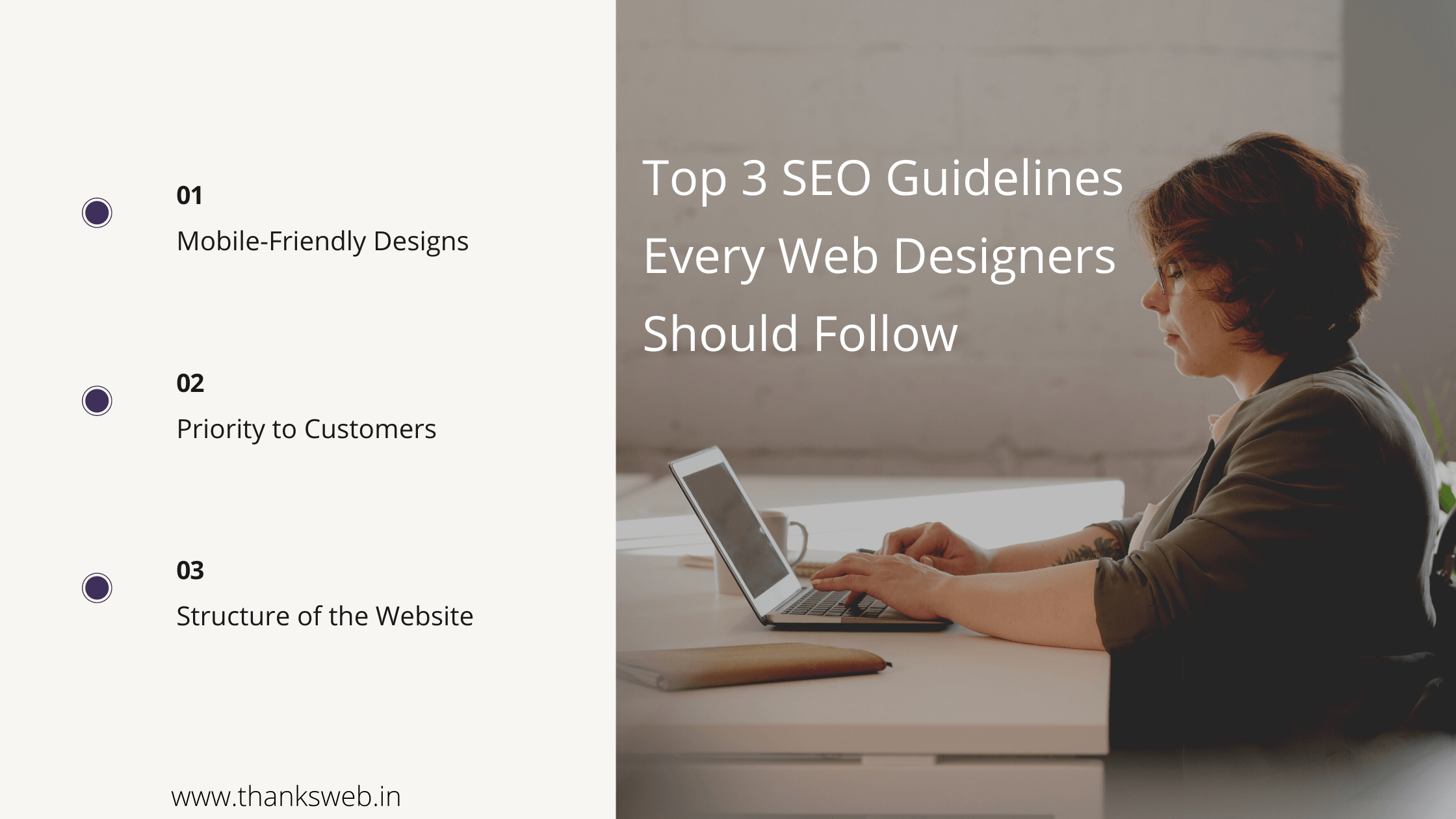 Top 3 SEO Guidelines Every Web Designers Should Follow