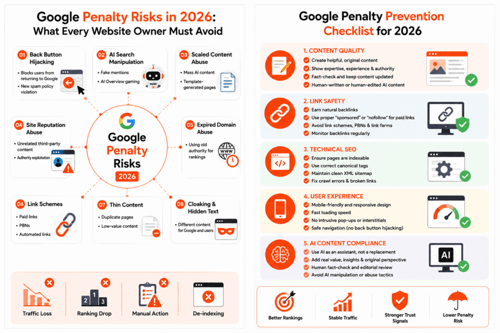 The Complete List of Google Penalties - Manual Actions Guide