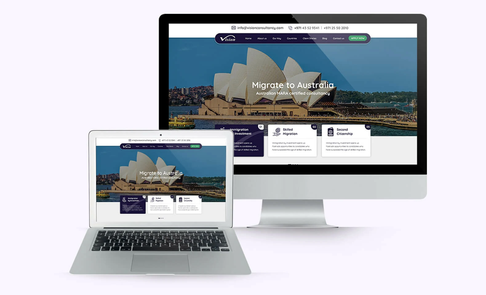 Dubai Website Landing Page Design Work Image 1